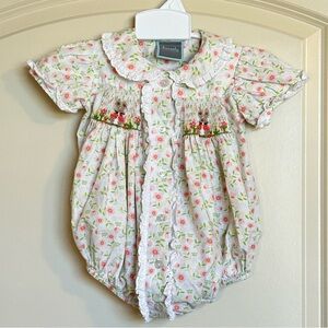 18M Honesly Rabbit Smocked Bubble